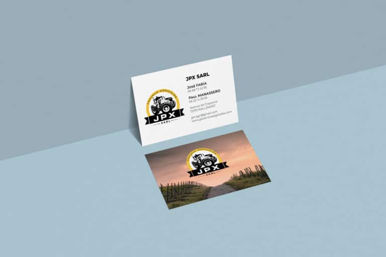 Cartes de visite JPX