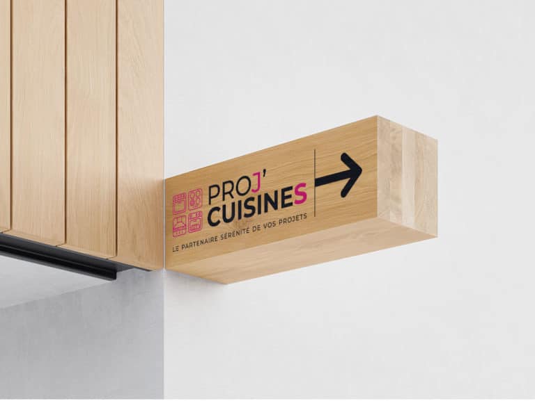 Création du logo Proj'Cuisines